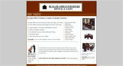 Desktop Screenshot of bistateofficefurniture.com